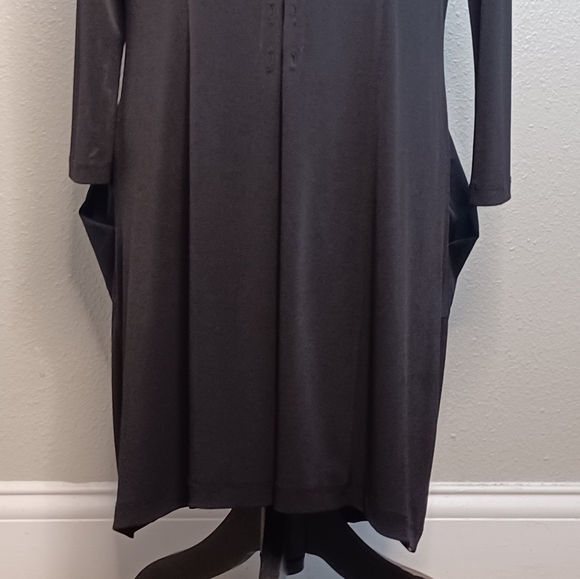 Alain Murati Artsy Lagenlook Sz S Open Front Long Jacket - Picture 8 of 13